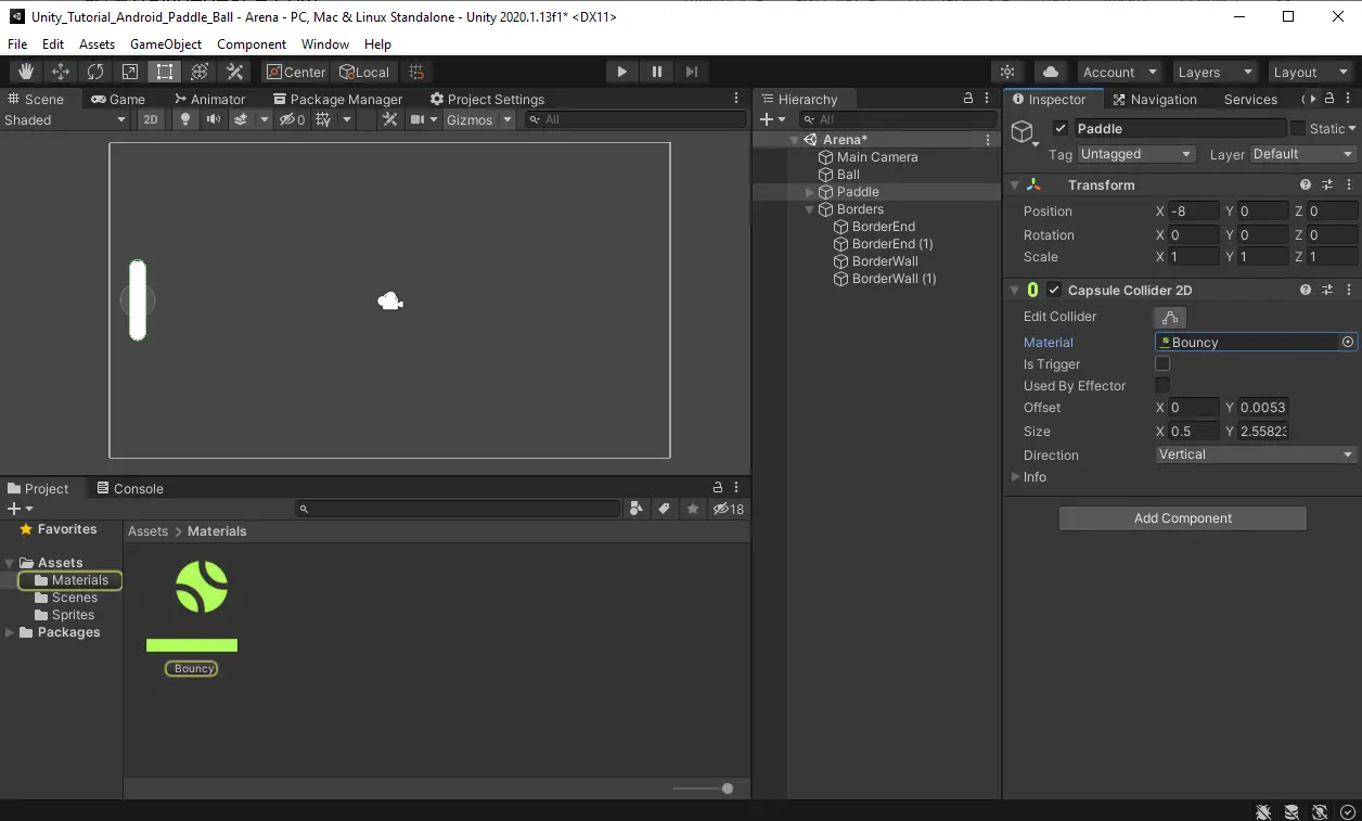Unity Tutorial: How to Make a Multiplayer Pong game for Android