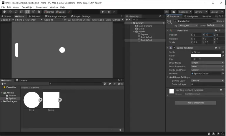 Unity Tutorial: How to Make a Multiplayer Pong game for Android